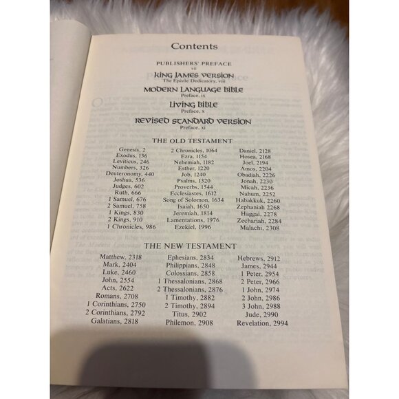 The Laymans Parallel Bible King James Modern Language Living Revised Standard Zo - Picture 6 of 7